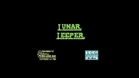Lunar Leeper - Commodore 64 1981
