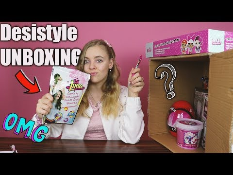 Desistyle unboxing - LOL, SLIME, SOY LUNA, SURPRISE/LEA