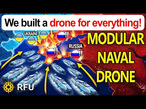 Ukraine’s modular Sargan launches drones, lays mines and carries weapons