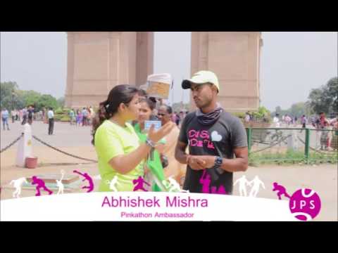 #FabFour are Fun to Run With - Abhishek Mishra, Pinkathon Ambassador & Iron Man pinkathon vizag 2019