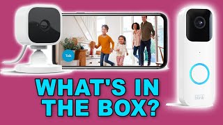 What’s in the Box? And What you Need to Know !!! blink Video Doorbell & blink Mini Indoor HD Camera