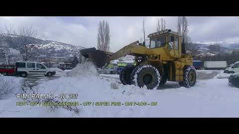 FIMI PALM 2 - WINTER SNOW TEST / 4K 25f/ HDR-OFF/ Denoiser-OFF/ SUPERFINE-ON/ F-LOG-ON