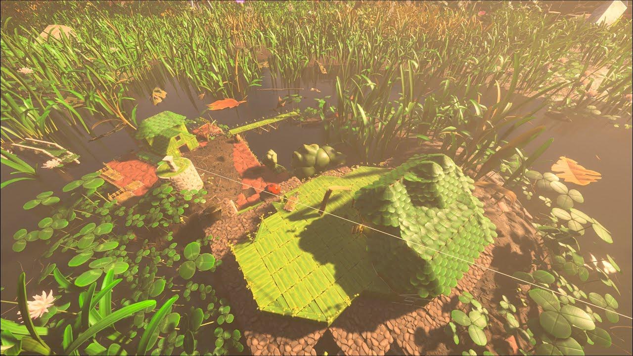 (04) Aphid Island Grounded Survival Build YouTube