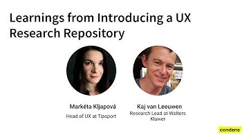 Learnings from Introducing a UX Research Repository - UX Research Meetup, Sep. 2022