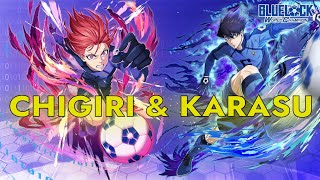 New 4 Star Chigiri Hyoma And 3 Star Karasu Tabito blue Lock Pwc