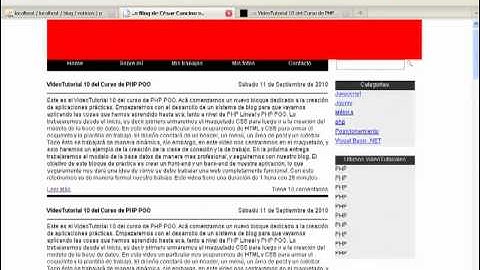 VideoTutorial 11 del Curso de PHP POO