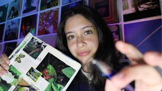 ASMR Charting your Face (face touching, personal attention, etc) (part 2)
