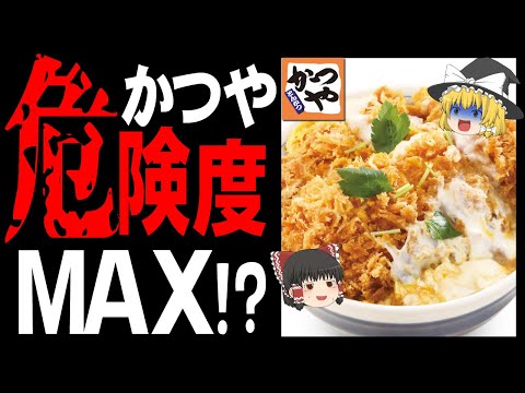 【ゆっくり解説】かつや狂気の爆弾メニュー⁉意味不明なカロリー度外視メニューについて