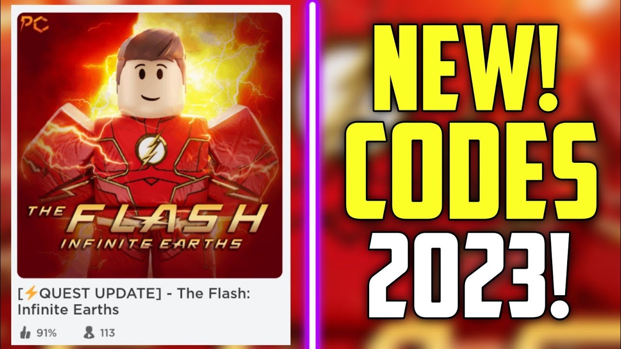 The Flash Infinite Earths Codes (September 2023) - Gamer Tweak