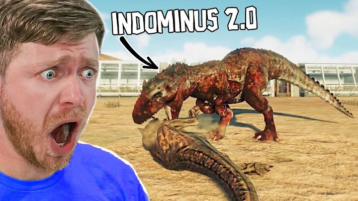 INDOMINUS REX 2.0 the BATTLE ROYALE! - Jurassic World Evolution 2