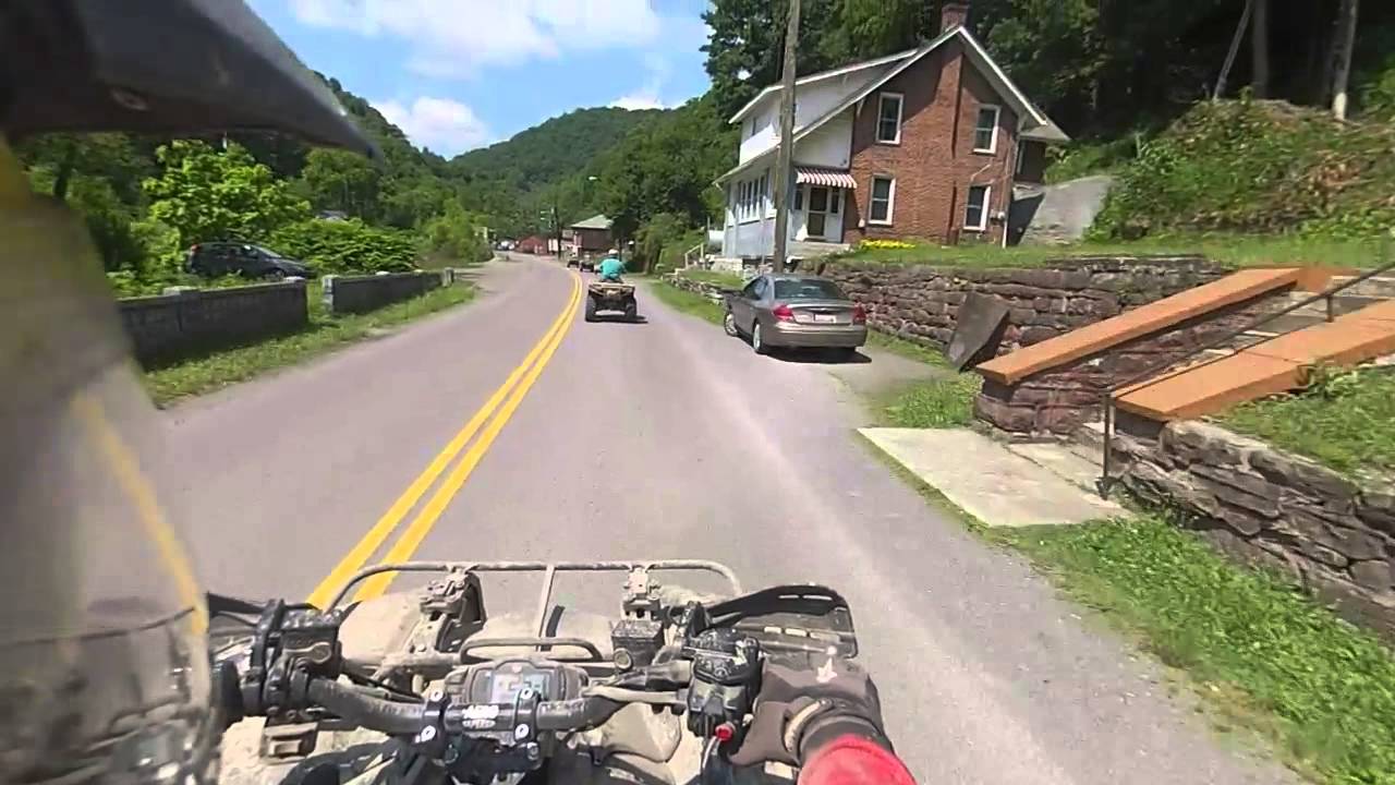 Riding the Hatfield and McCoy Trails, June 2014 YouTube