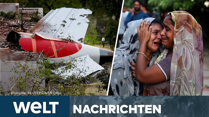 INDIEN: Offenbar zwei Überlebende nach Flugzeugabsturz! Viele Rätsel um Crash-Ursache | STREAM