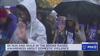 Bronx 5K run raises awareness about domestic violence