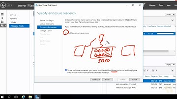 Configure and Manage Storage Pools in Windows Server 2016