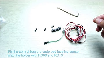 5. Fixing auto bed leveling sensor and wiring