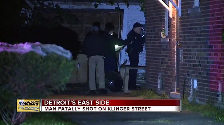 Man fatally shot on Klinger street in Detroit