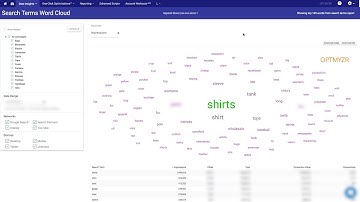 Search Terms Word Cloud