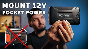 Portable ASTRONOMY MOUNT 12V POWER supply that fits in a pocket! 😱