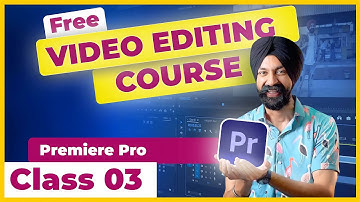 Premiere Pro Course ✨ Class 03 ✅   Learn Video Editing 👉🏻 in Hindi | TRIM, SPLIT, SHORTCUTS and MORE