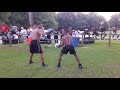 Jay vs tavio street boxing