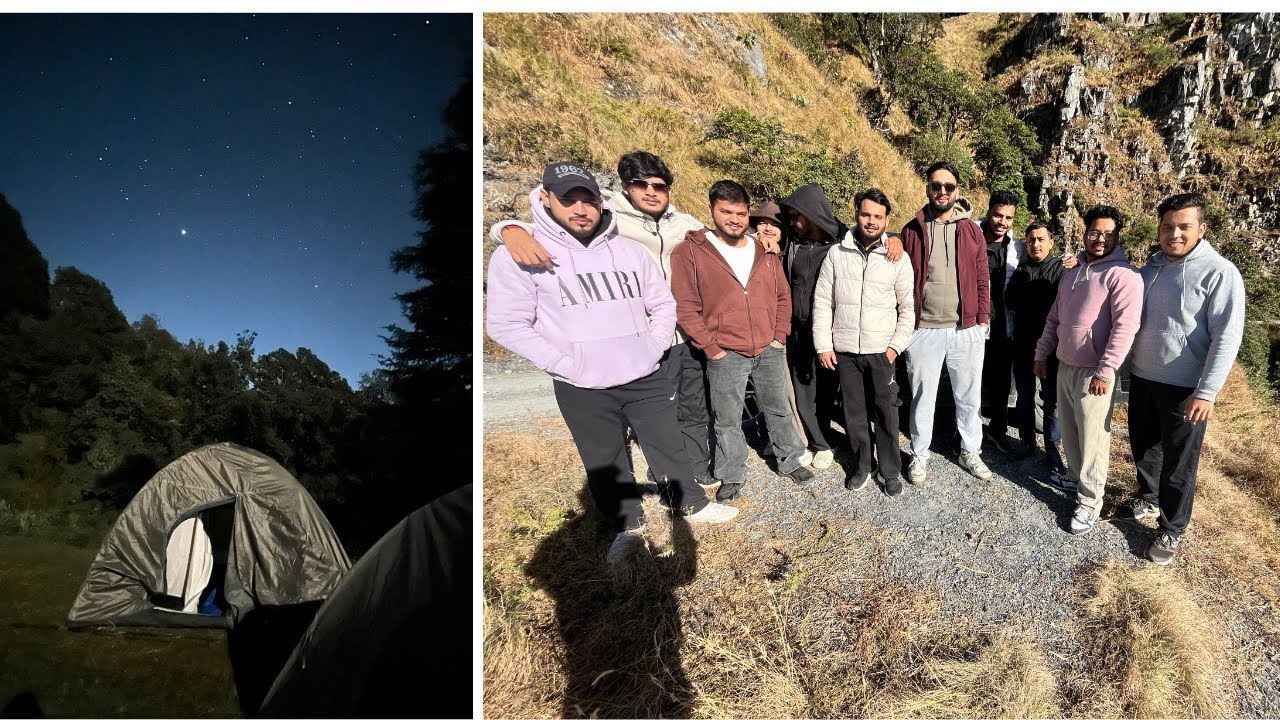 Camping in Brahmsathli 🏕️, Boys night out