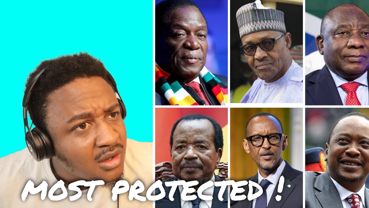 Top 10 Most Protected Presidents In Africa 2022 Reaction auf YouTube ansehen Top 10 Most Protected Presidents In Africa 2022 Reaction auf YouTube ansehen