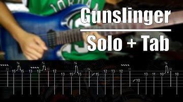 Thumbnail of Avenged Sevenfold - Gunslinger - (Guitar Solo Cover) + Tab