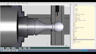 CNC Simulator - Pawn (Turning Machine) screenshot 2