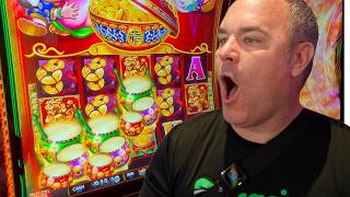 My BIGGEST Jackpot EVER on the NEW Dancing Drums Slot screenshot 3