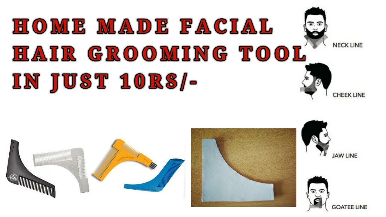 How To Make Your Own Beard Shaping Tool