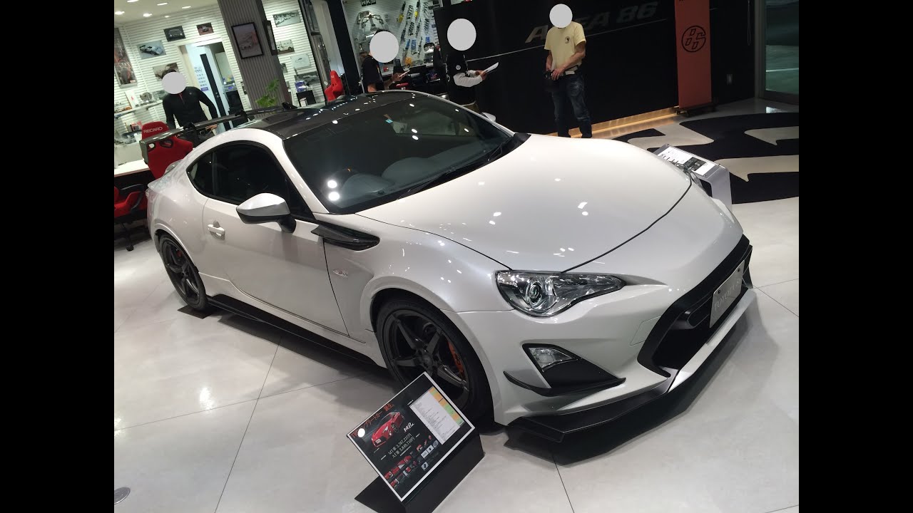 トヨタ 86 14R ポスター Toyota 86 14R-60 limited edition makes full use of TRD's