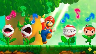 Super Mario Bros Wonder - FASE 2 - Musical das Plantas Piranhas [ Nintendo Switch ]