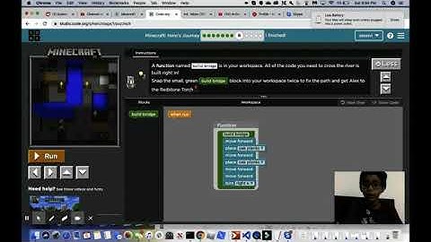 Code.org MineCraft Heros Quest - AI for Good
