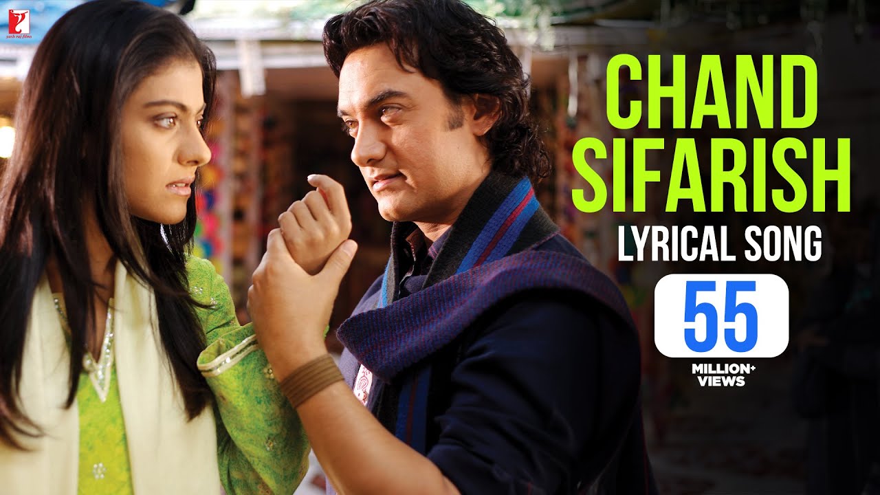 Lyrical  Chand Sifarish Song with Lyrics  Fanaa  Aamir Khan  Kajol  Jatin Lalit  Prasoon Joshi