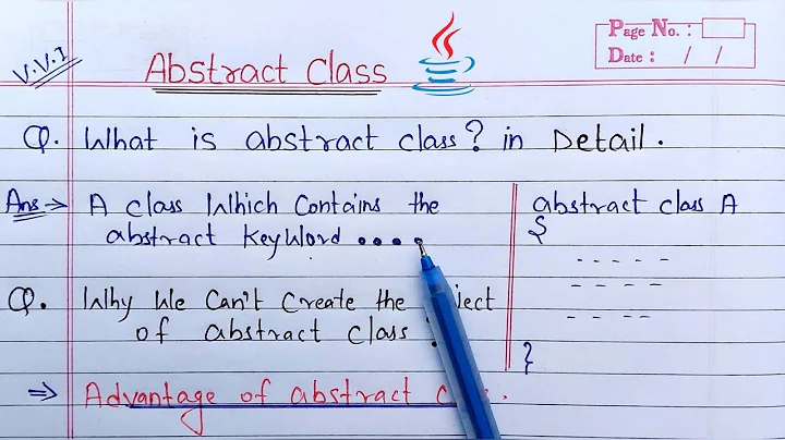 Abstract Class in Java | Learn Coding