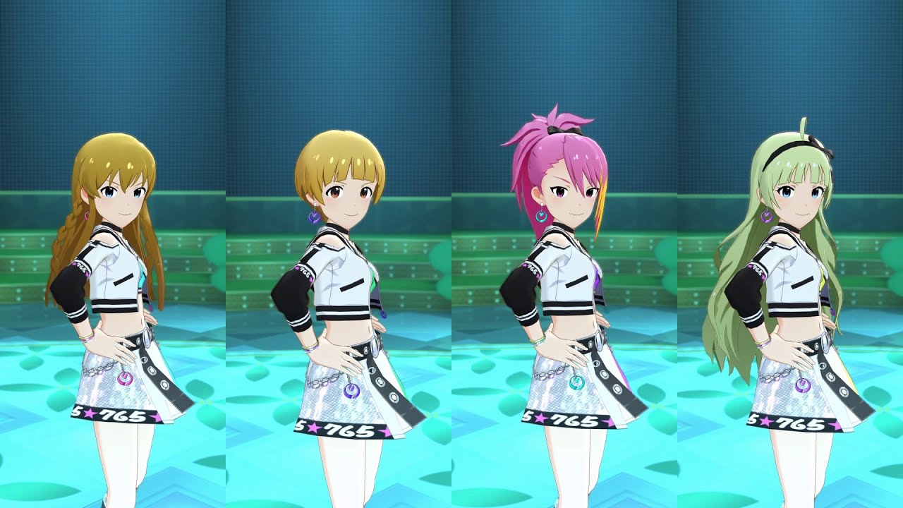 ミリシタ】miraclesonic☆expassion(海美・のり子・歩・エレナ