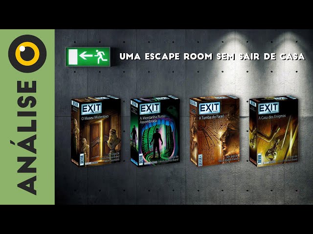 Exit O Museu Misterioso Escape Room Jogo Tabuleiro Portugues em Promoção na  Americanas