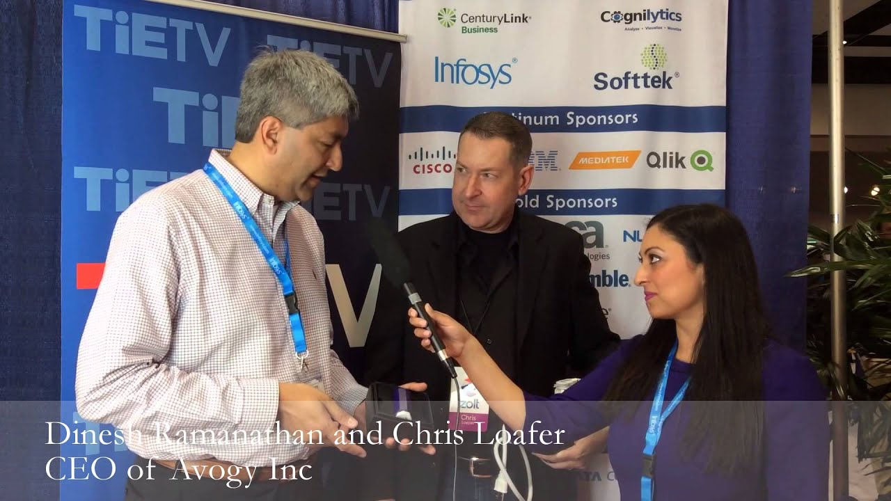 TiEcon2015 TiE50 Finalists Dinesh Ramanathan and Chris Loafer of Avogy ...
