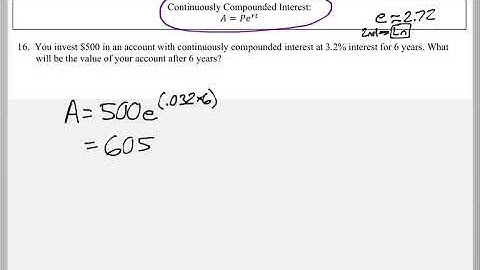 Math 118 : 3.4 #16 (Mathematical Explorations Tutorial : Compound Interest)