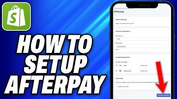How To Setup Afterpay On Shopify (2025) - Easy Fix