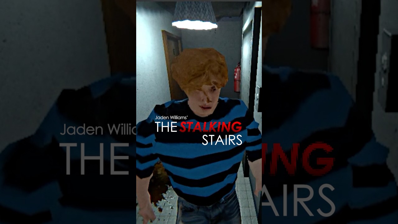 Wishlist The Stalking Stairs on Steam! #gaming #horrorgame #indiegame #indiehorror #funny #skit