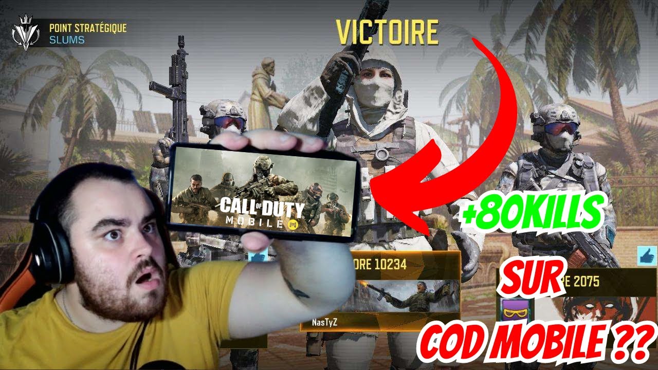 +80 kills sur cod mobile - YouTube