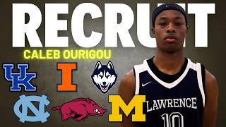 Caleb Ourigou Recruit Update - UConn, Kentucky, Illinois, UNC, Michigan, And Arkansas Involved!