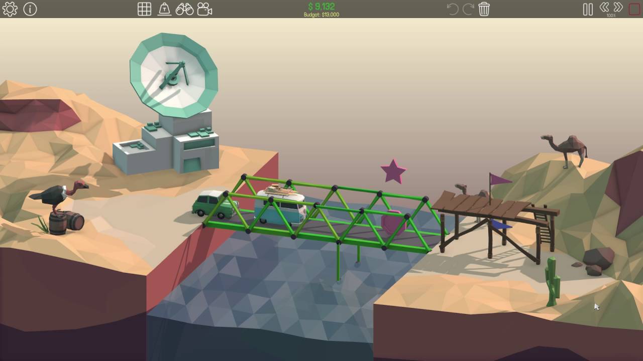 Poly Bridge Level 2 11 Youtube