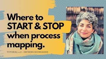 Where to START and STOP when process mapping