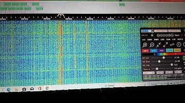 Morse code signal on web SDR