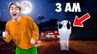 Surviving 24 Hours in a HAUNTED RESTAURANT