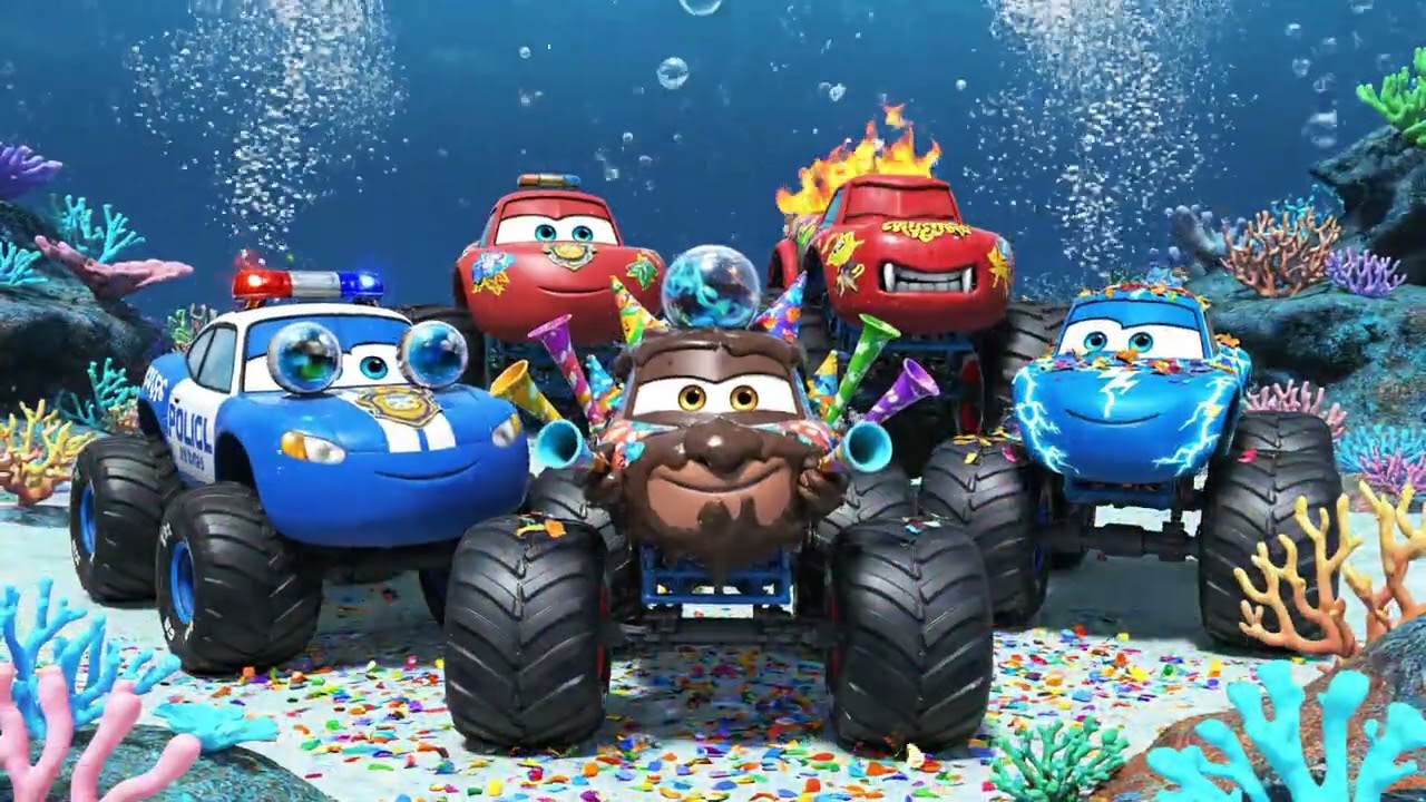 🎪 CIRCUS OF DOOM! Mud King vs SHARK CAR TRAPS!