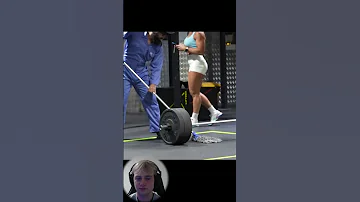 ANATOLY SHOCKS GYM GIRL WITH THIS ONE HANDED LIFT 
