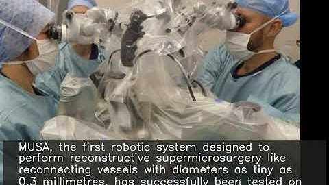Robot that can perform supermicrosurgery successfully tested on human